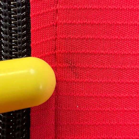 Vintage Santini SMS Mens Red Full Zip Cycling Jersey Size L Made in Italy Vtg - Picture 13 of 13